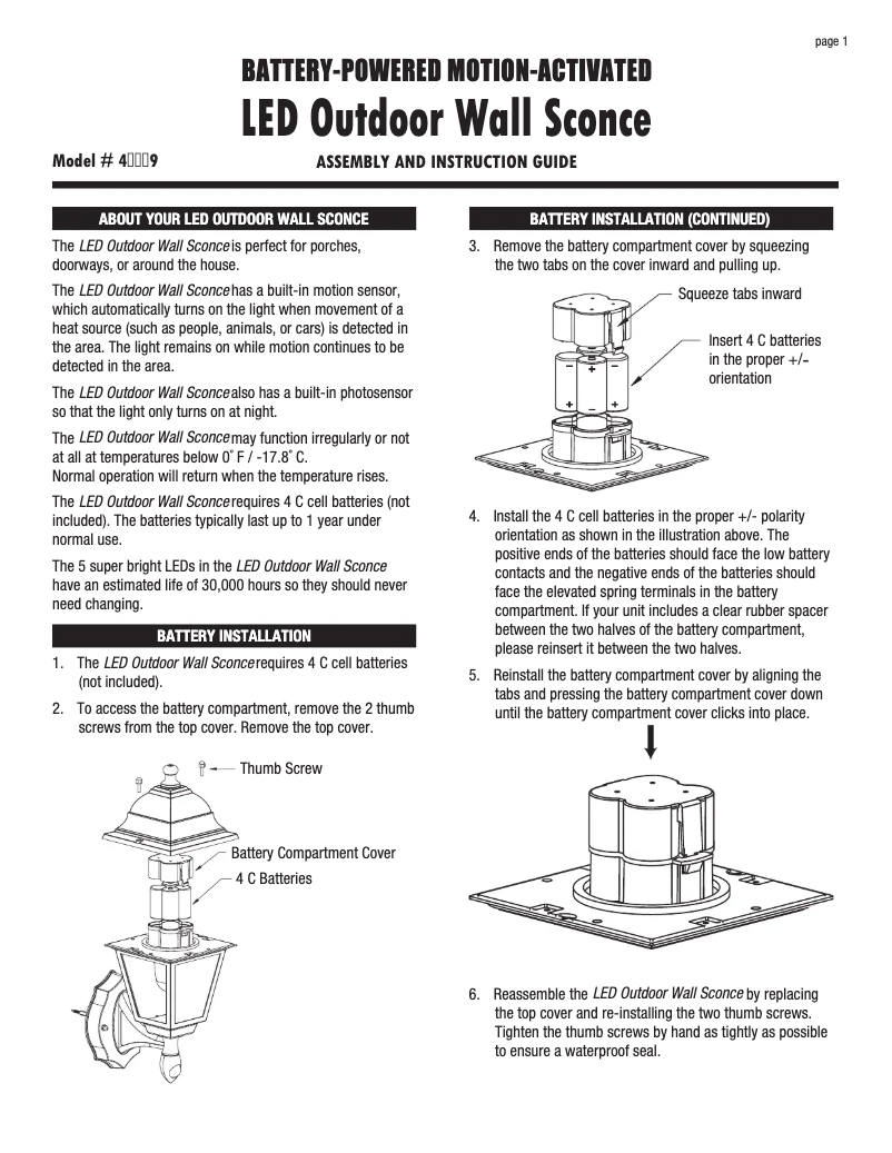 Page 1 de la notice Manuel utilisateur Maxsa 43319-X