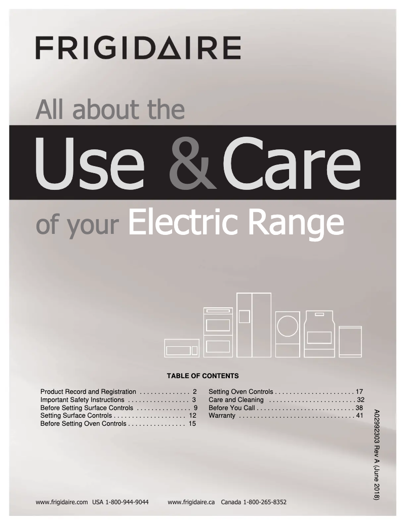 Image de la première page du manuel de l'appareil FPEH3077RF