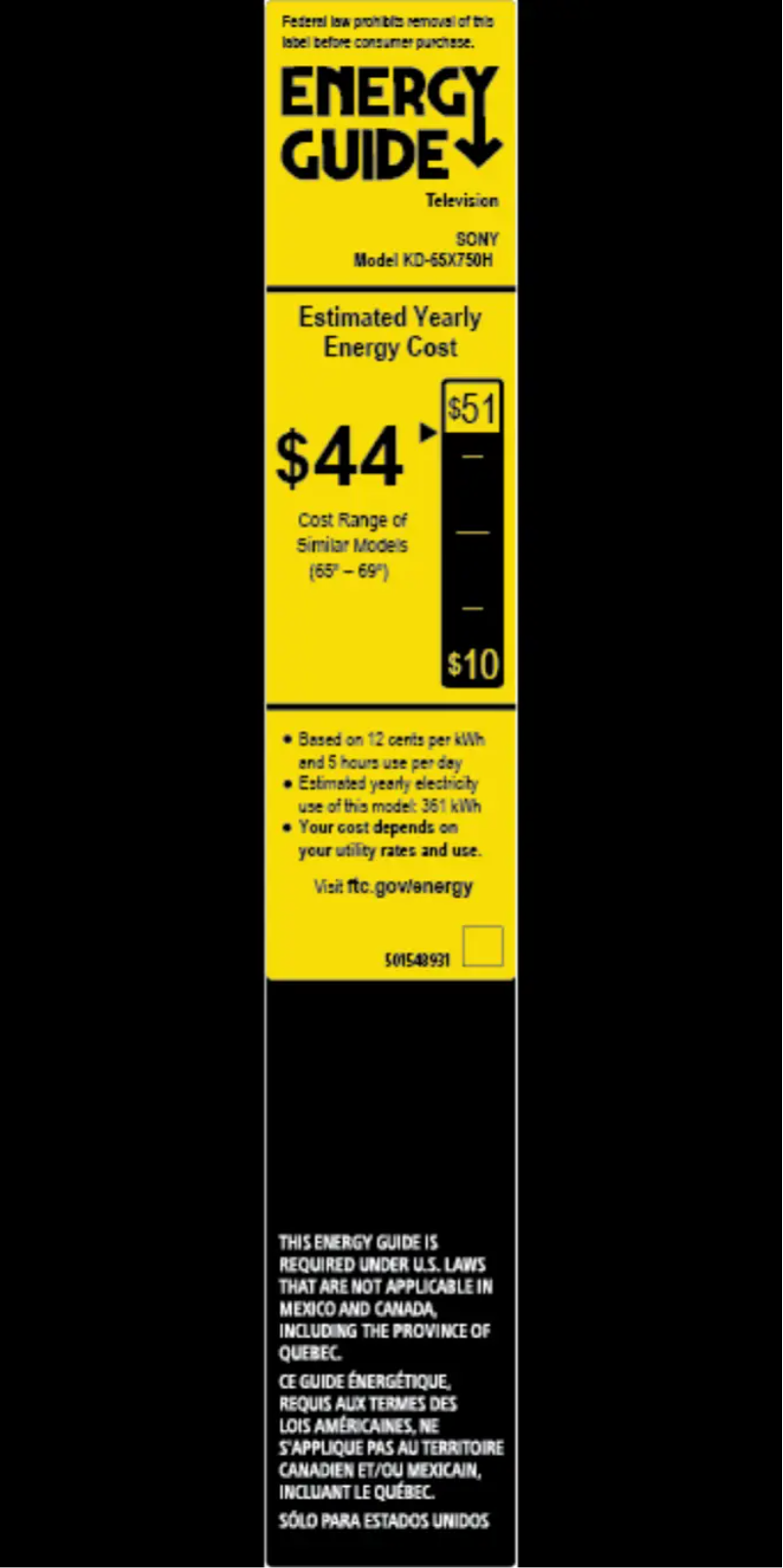 Image de la première page du manuel de l'appareil KD65X750H