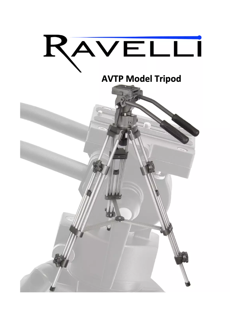 Page n°1 - Manuel utilisateur Ravelli AVTP