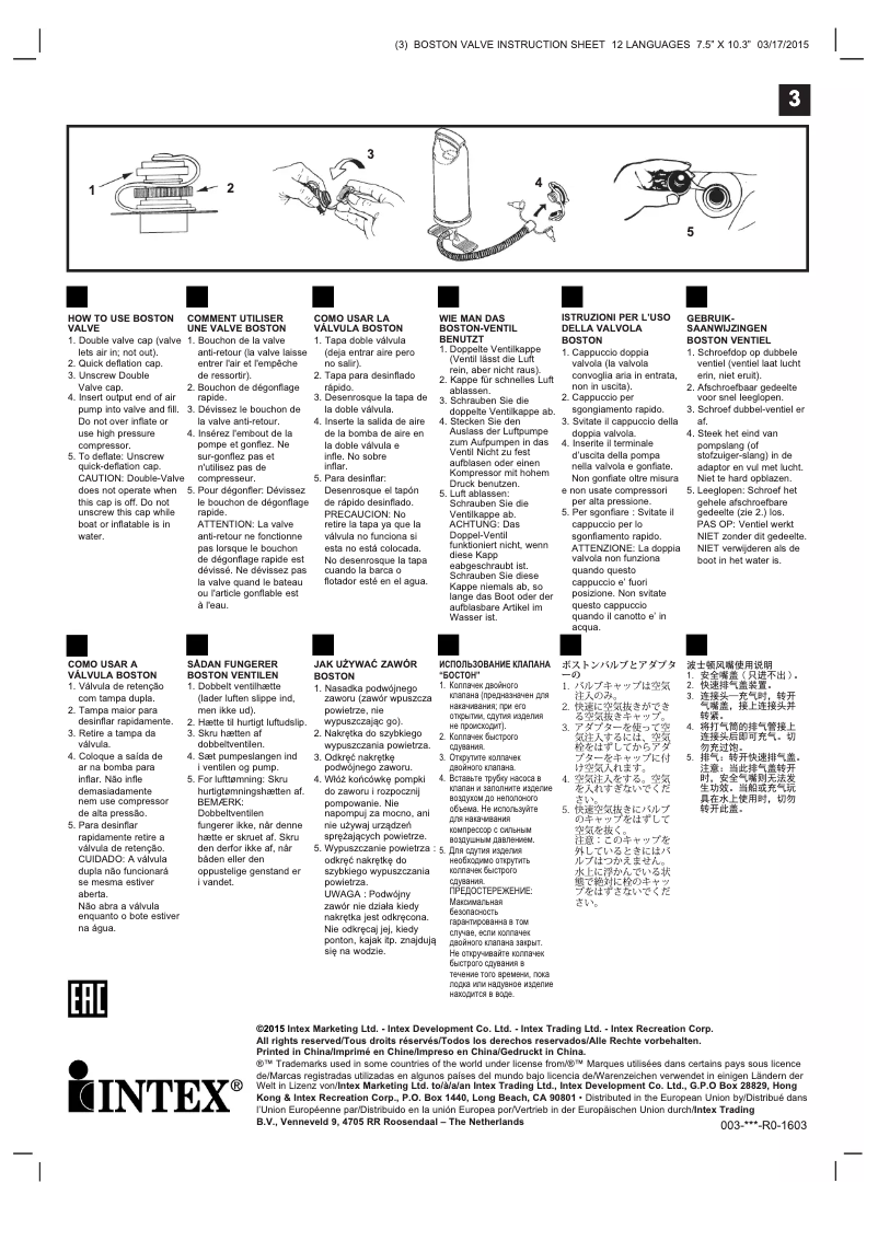 Página 1 del manual Manual de usuario Intex 58837NP
