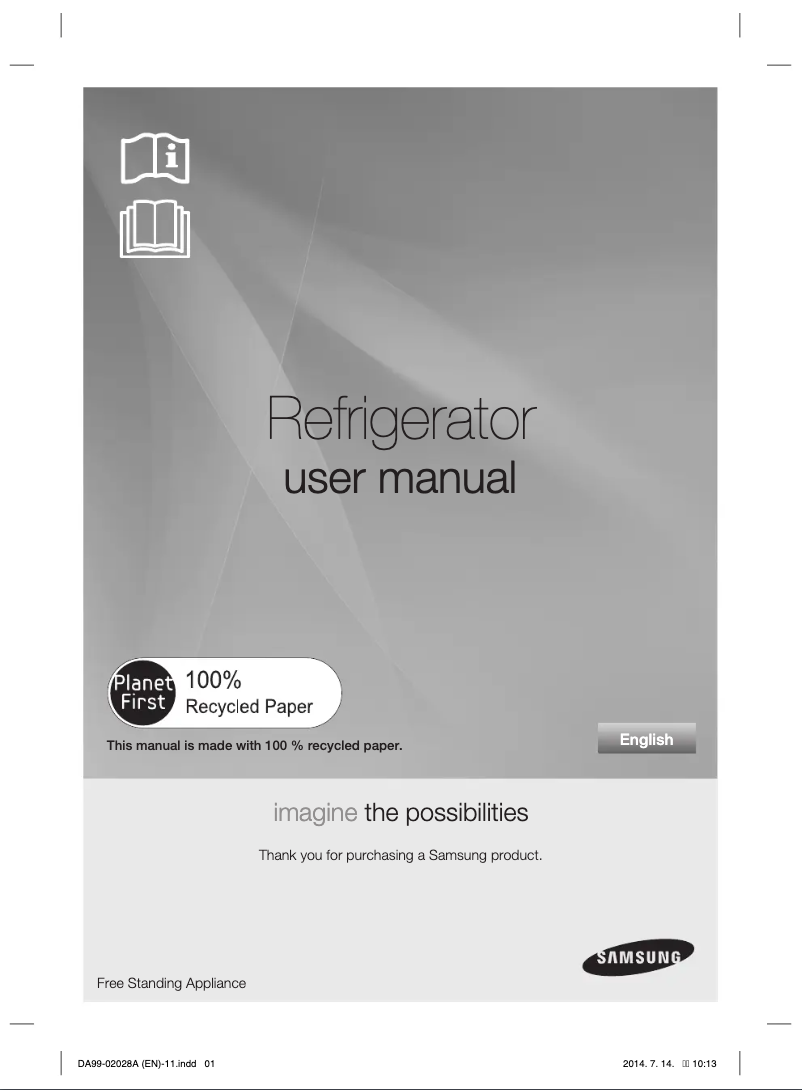Page n°1 - Manuel utilisateur Samsung RS21HNTPN