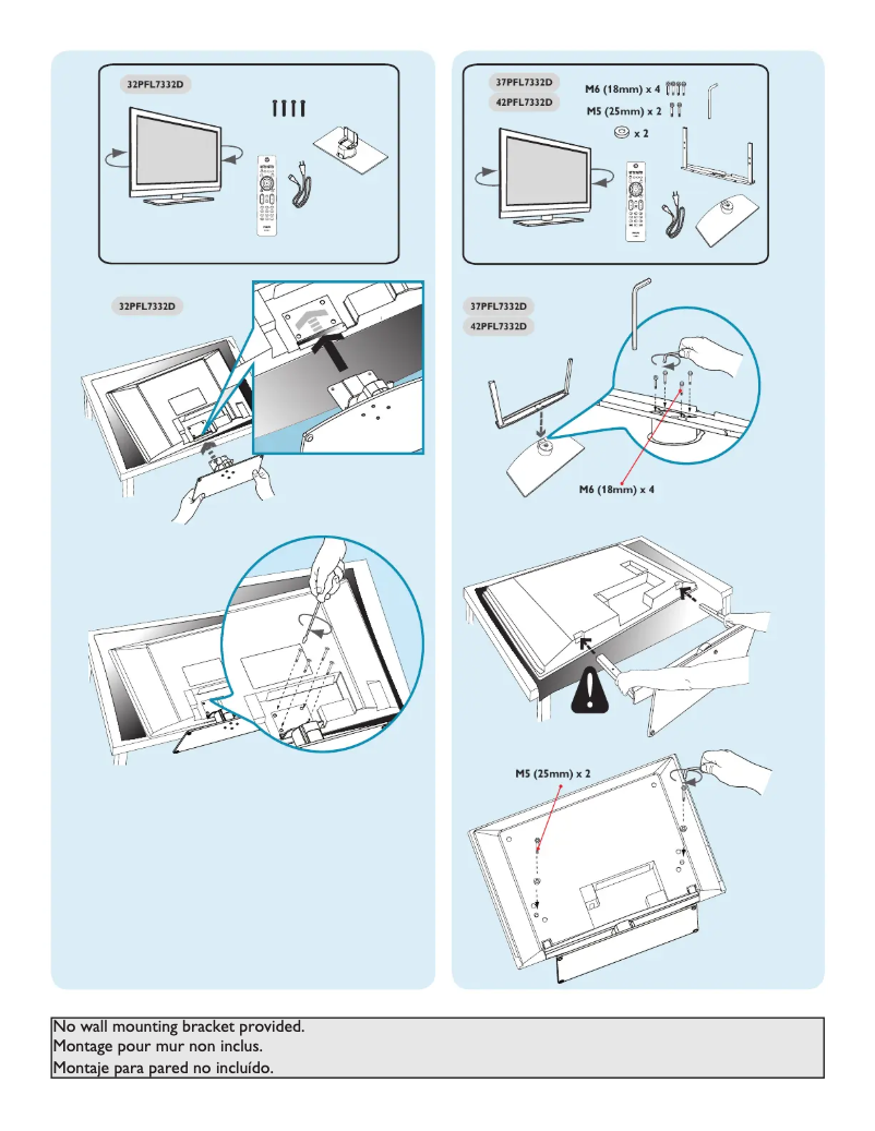 Página 1 del manual Guía de inicio rápido Philips 32PFL7332D