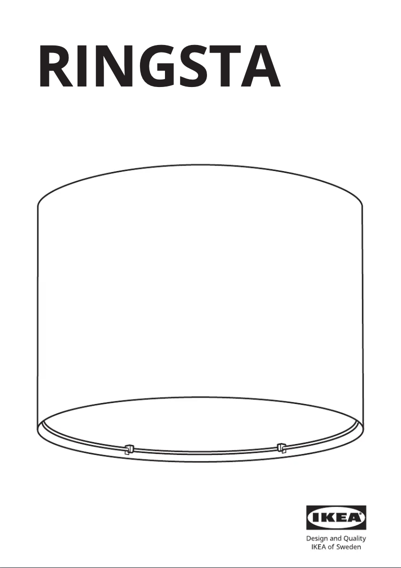 Image de la première page du manuel de l'appareil RINGSTA 104.053.64