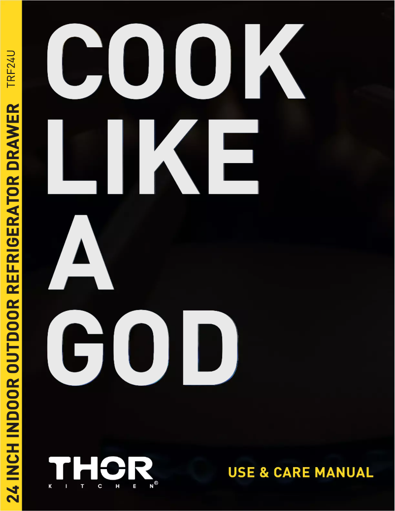 Página 1 del manual Manual de usuario Thor TRF24U