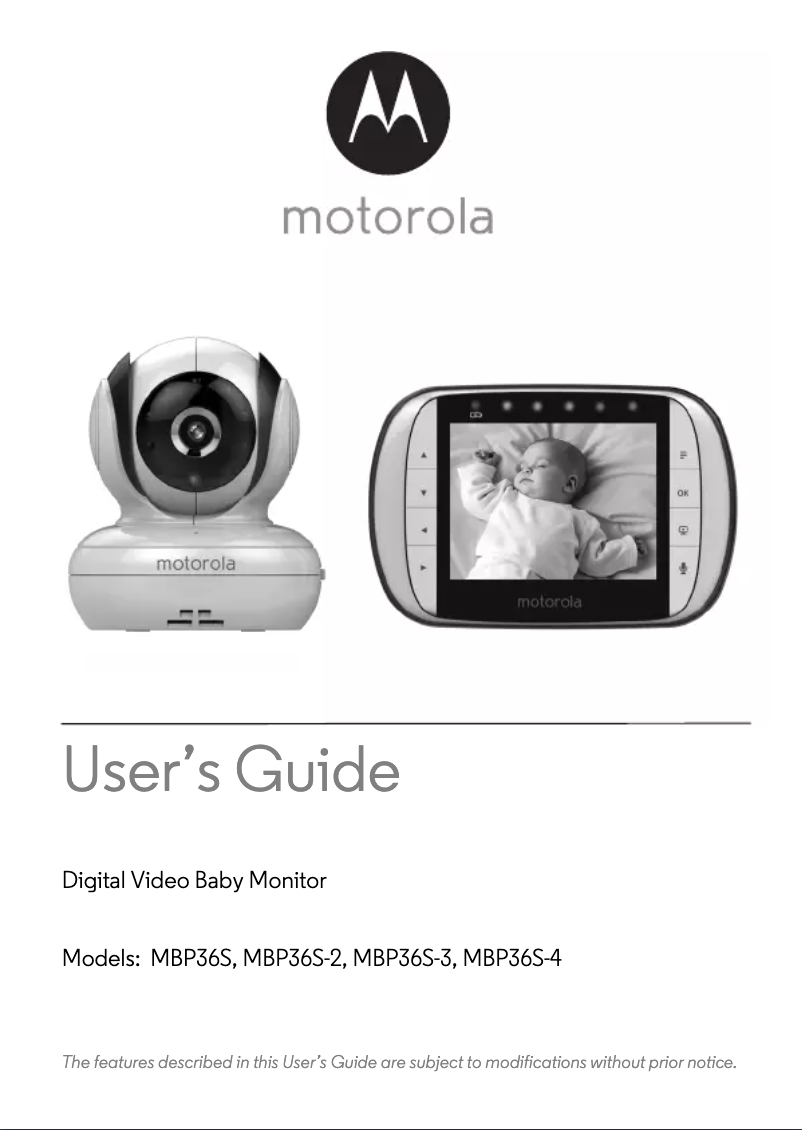 Página 1 del manual Manual de usuario Motorola MBP36SC