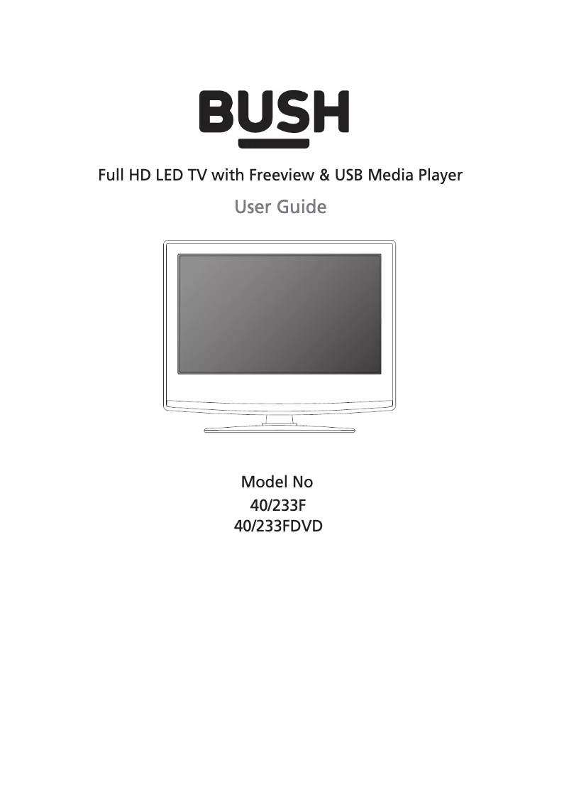 Image de la première page du manuel de l'appareil 40/233F