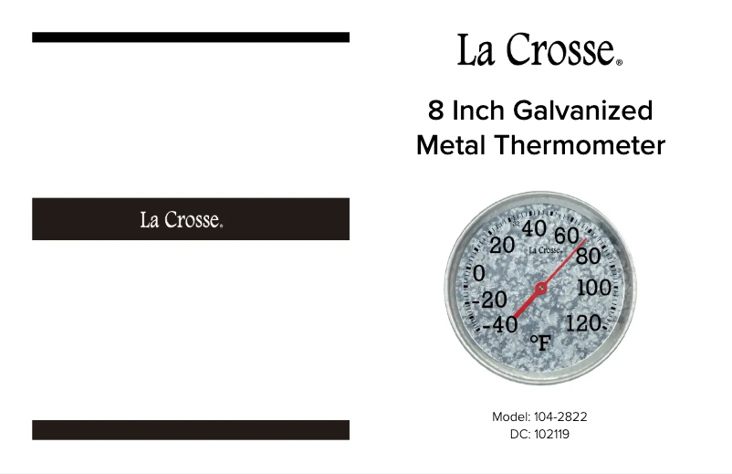 Image de la première page du manuel de l'appareil 104-2822