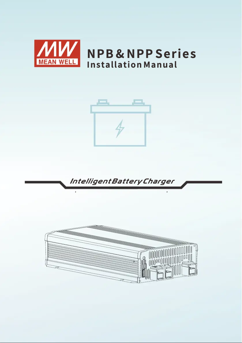 Imagen de la primera página del manual del dispositivo NPB-1200-48