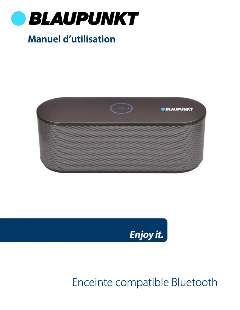 Página 1 del manual Manual de usuario Blaupunkt BLP3700