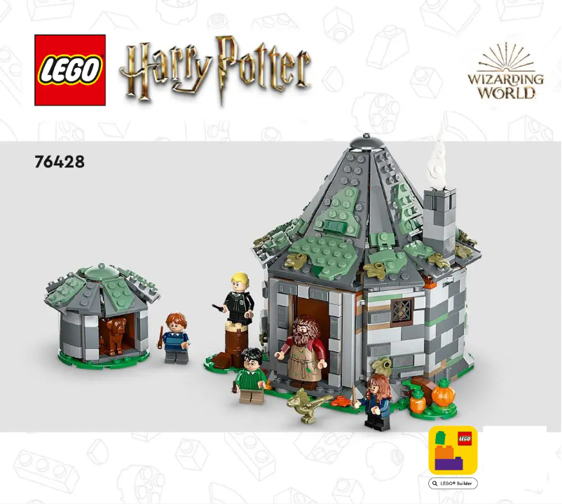 Page 1 de la notice Manuel utilisateur Lego Harry Potter 76428