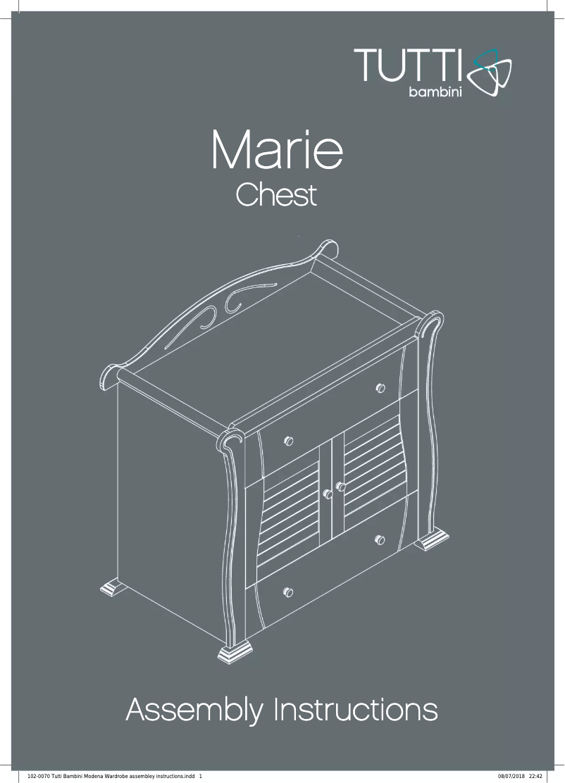 Page 1 of the manual User Manual Tutti Bambini Marie