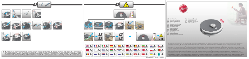 Page 1 de la notice Manuel utilisateur Hoover HG410D 011