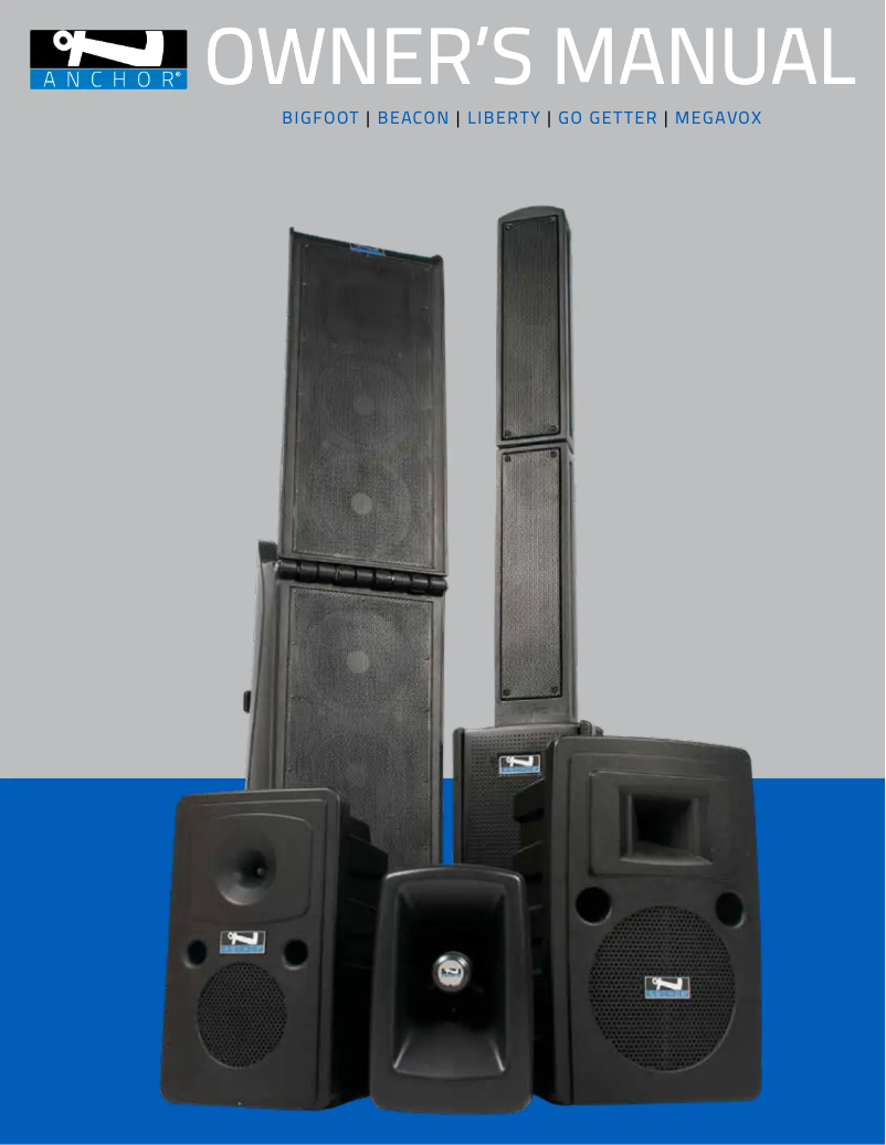 Page 1 de la notice Manuel utilisateur Anchor Audio Beacon 2