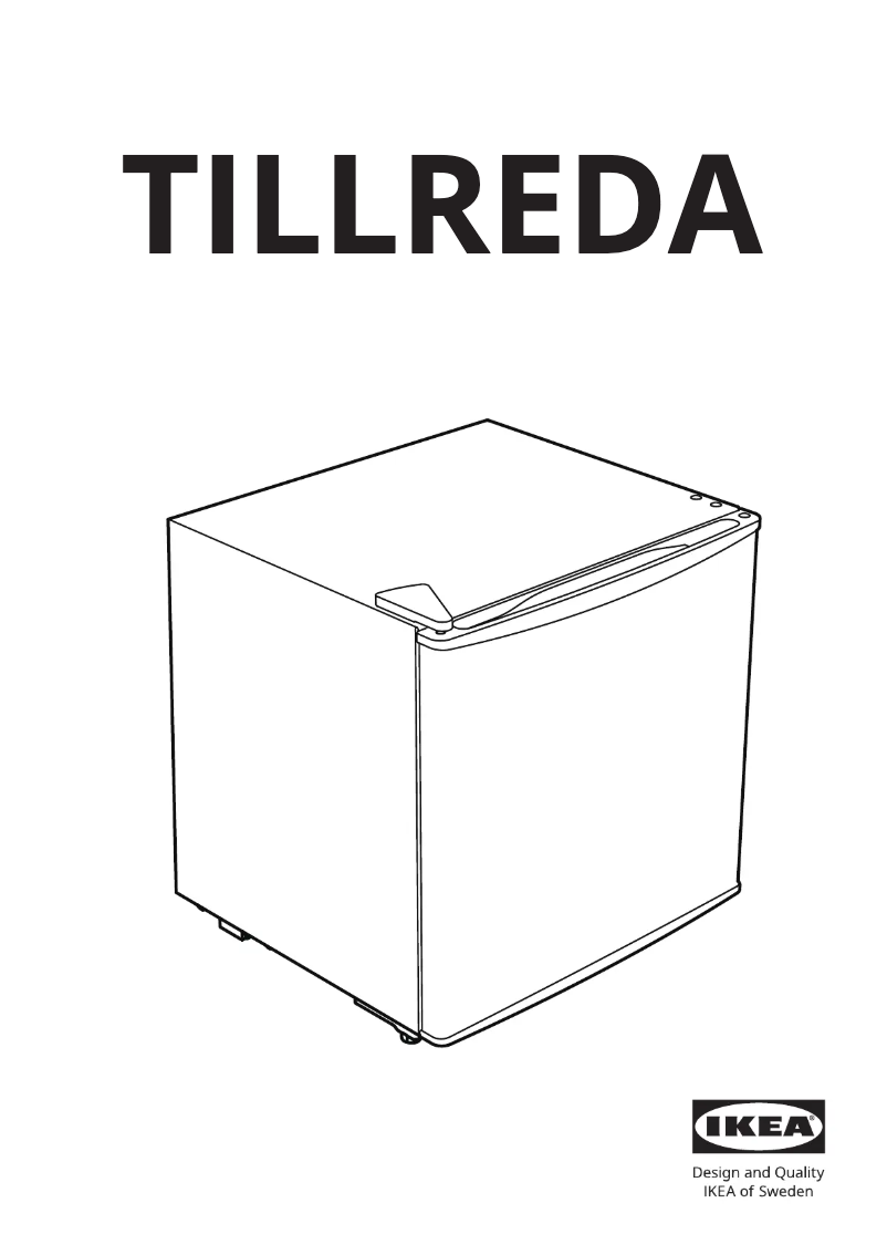 Page 1 de la notice Manuel utilisateur Ikea TILLREDA 405.787.30