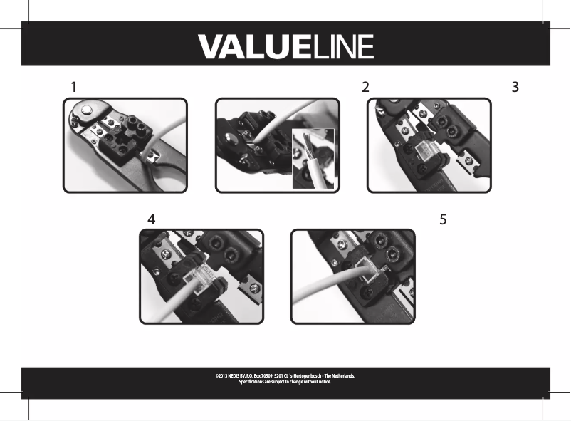 Page 1 de la notice Manuel utilisateur Valueline VLCP89500L
