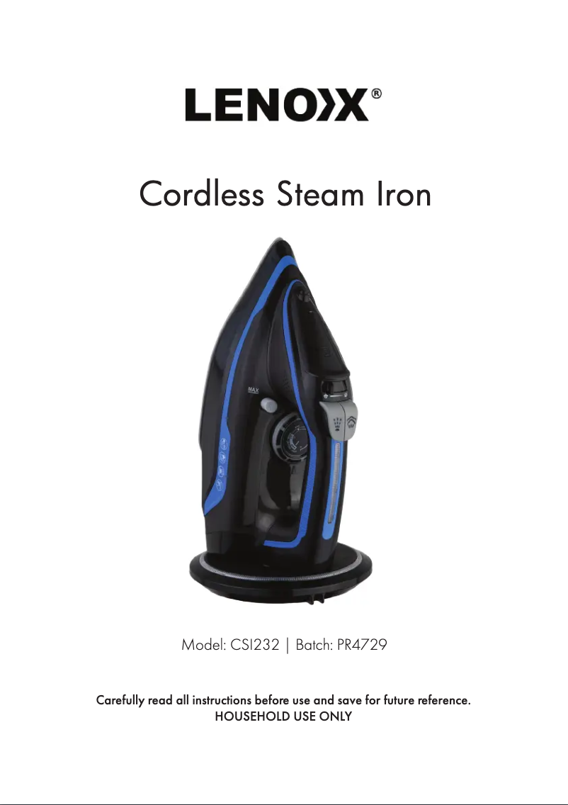 Imagen de la primera página del manual del dispositivo CSI232