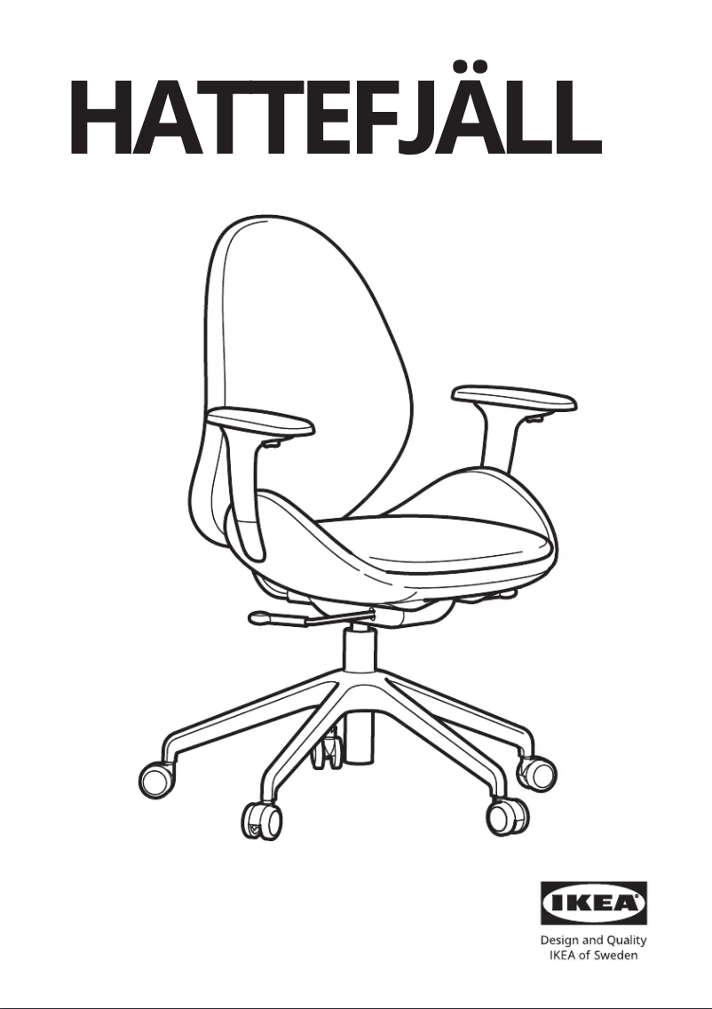 Image de la première page du manuel de l'appareil HATTEFJÄLL 305.389.71