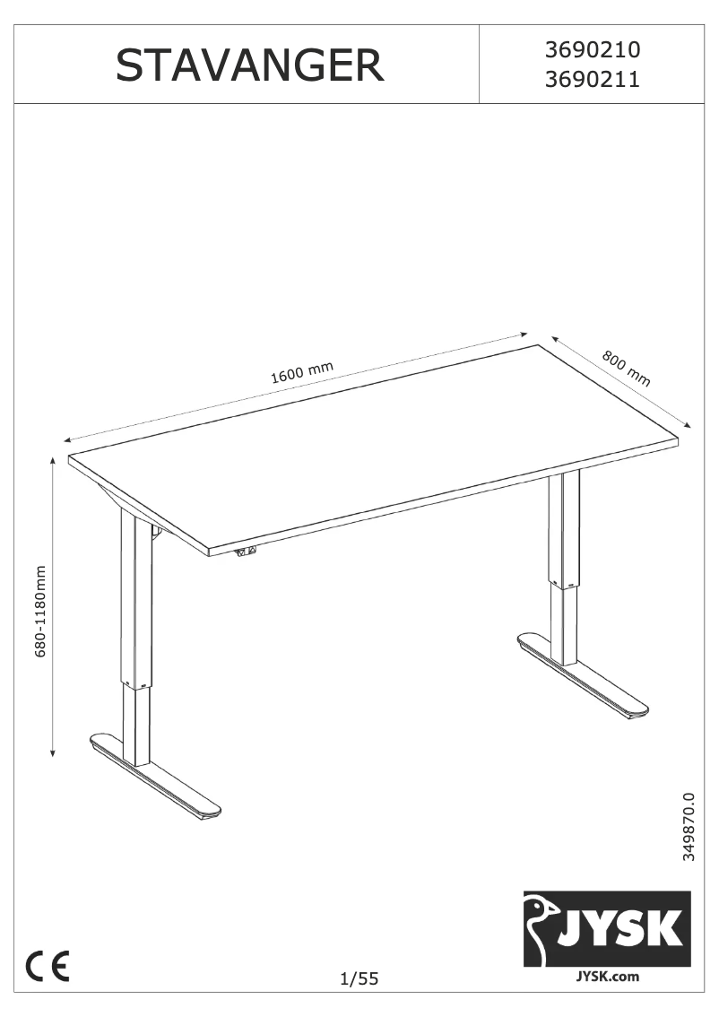 Image de la première page du manuel de l'appareil Stavanger