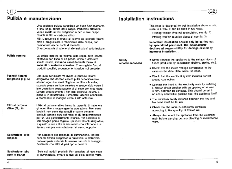 Page n°1 - Manuel utilisateur Smeg KSE9800XL