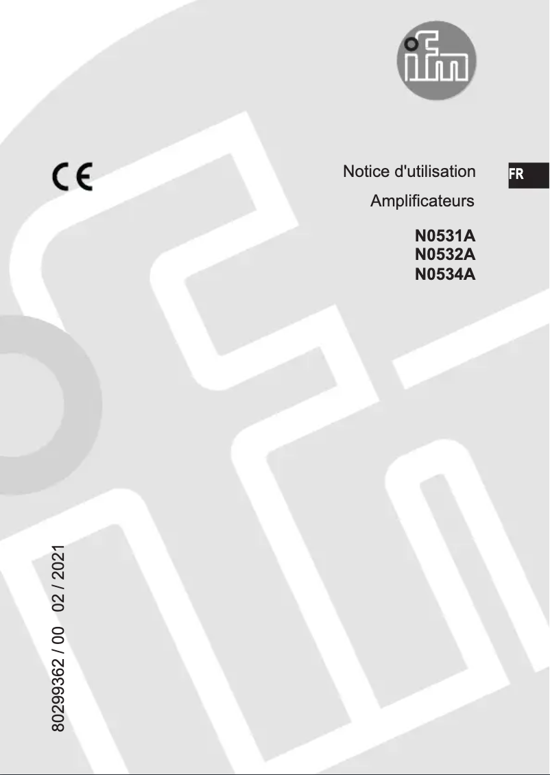 Página 1 del manual Manual de usuario IFM N0531A