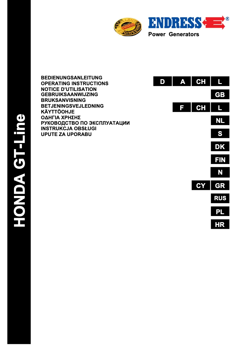 Page 1 de la notice Manuel utilisateur Endress ESE 406 HS-GT