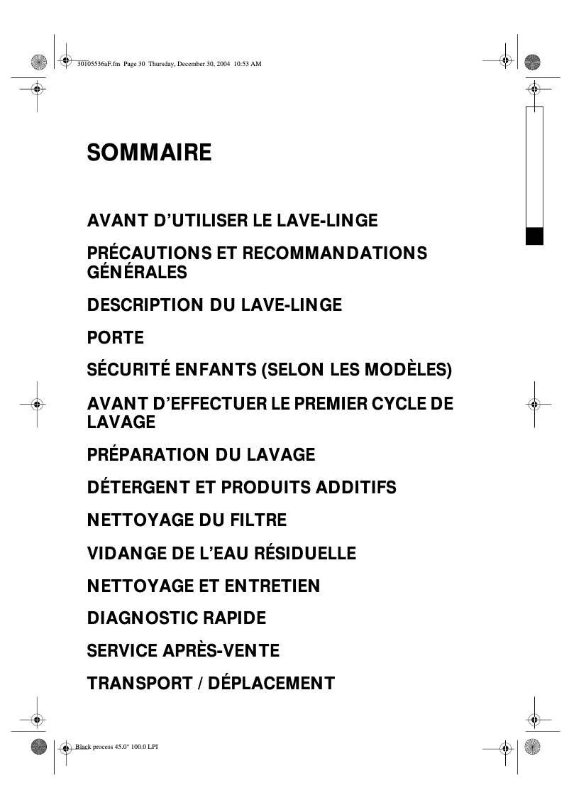 Page n°1 - Manuel utilisateur Whirlpool AWO 5831