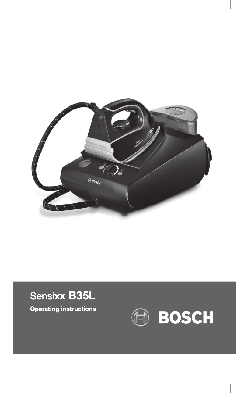 Página 1 del manual Manual de usuario Bosch Sensixx B35L TDS3521GB