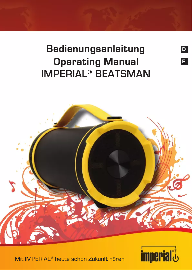 Page 1 de la notice Mode d'emploi Imperial Beatsman