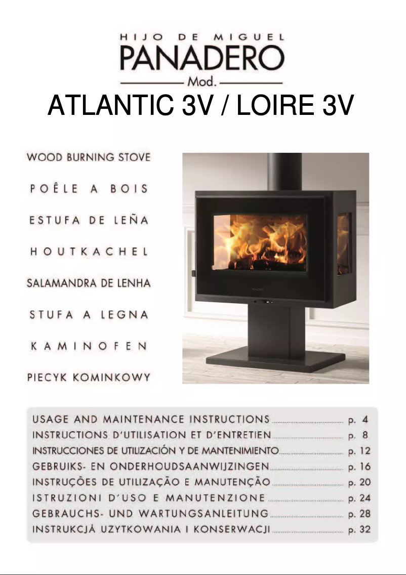 Image de la première page du manuel de l'appareil Loire 3V