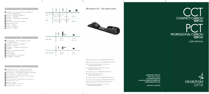 Image de la première page du manuel de l'appareil CCT