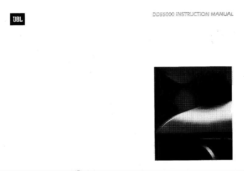 Image de la première page du manuel de l'appareil Everest DD55000