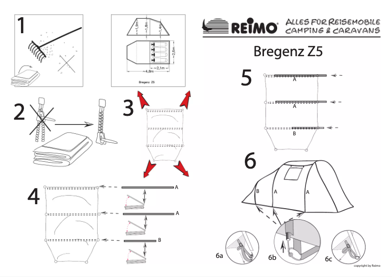 Page n°1 - Manuel utilisateur Reimo Bregenz