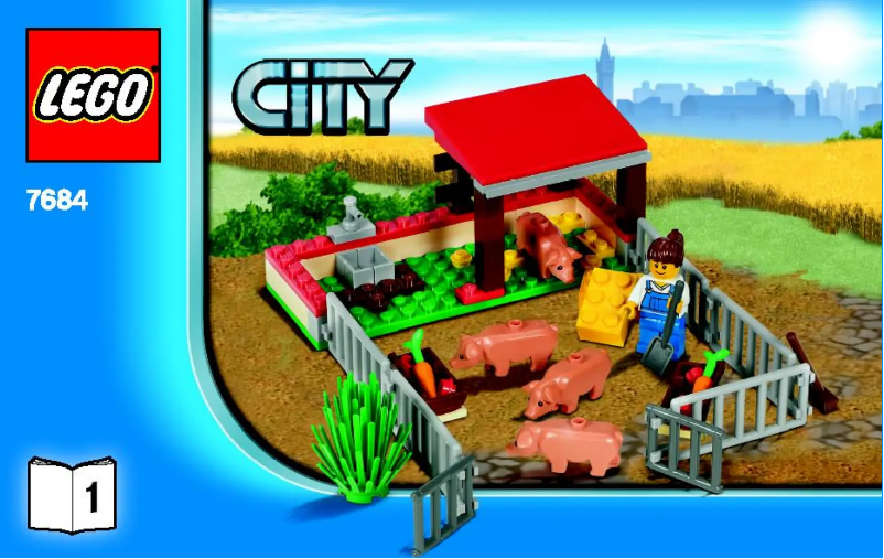 Page n°1 - Manuel utilisateur Lego City 7634