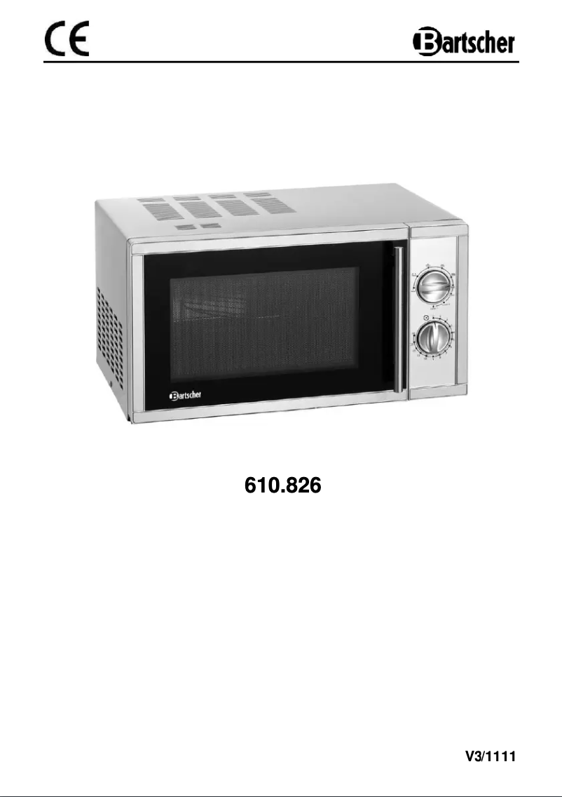 Image de la première page du manuel de l'appareil 610826