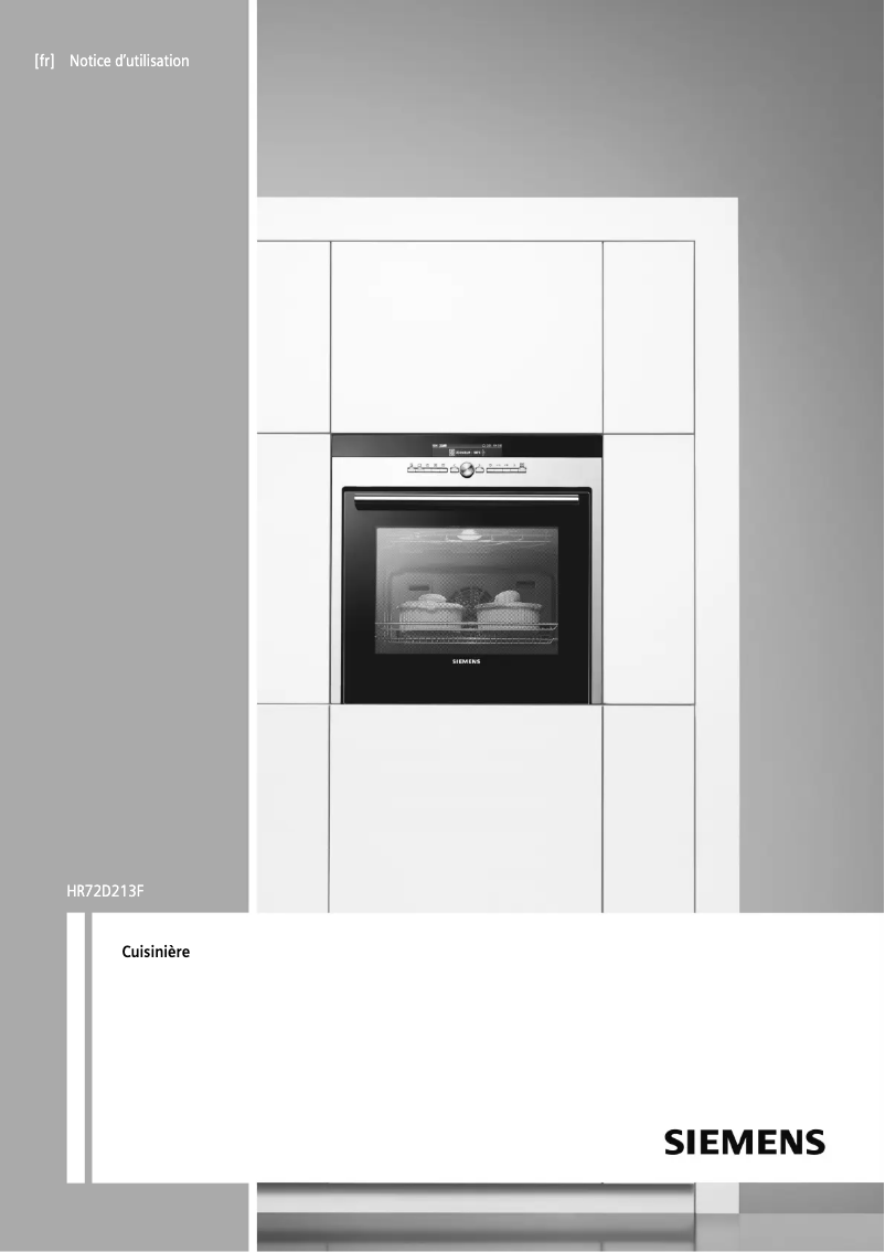 Image de la première page du manuel de l'appareil HR72D213F