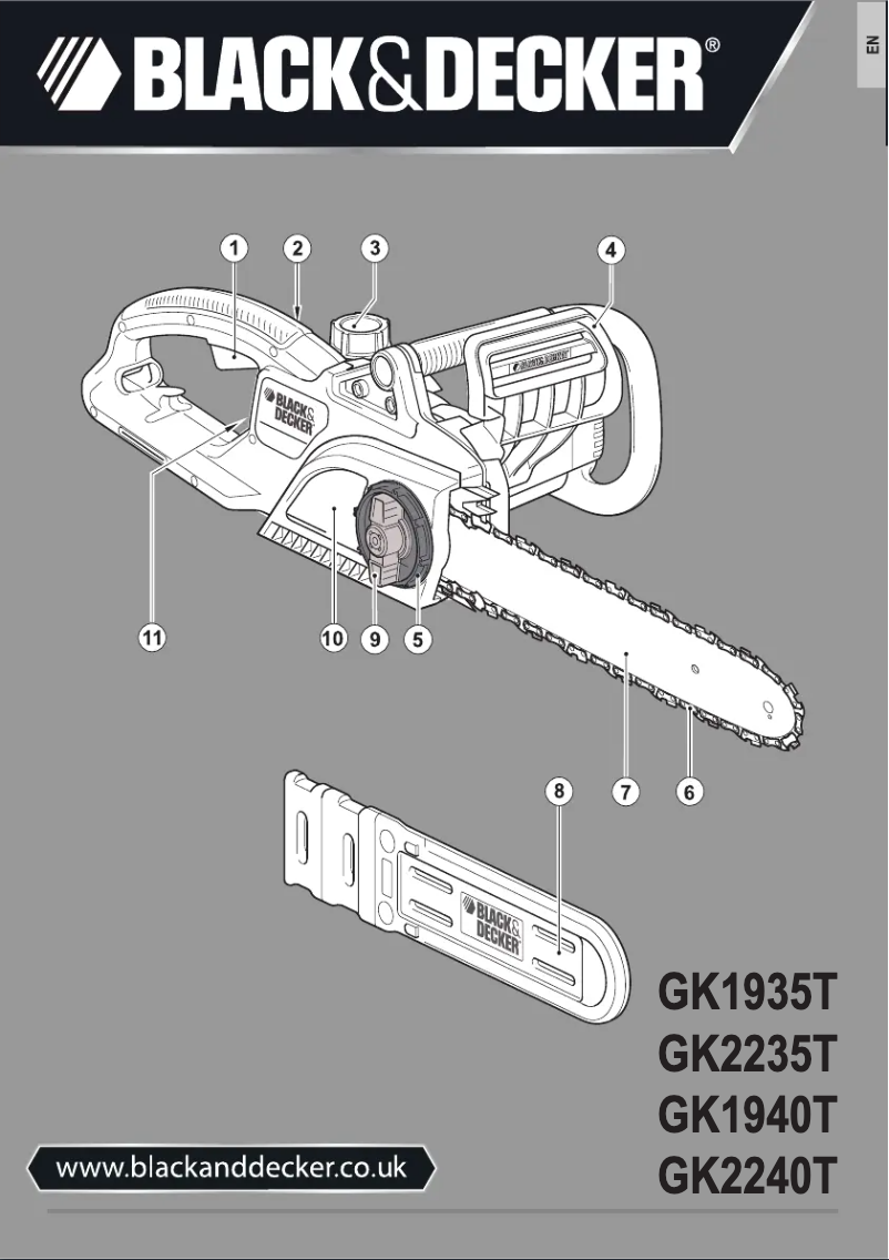 Image de la première page du manuel de l'appareil GK1940
