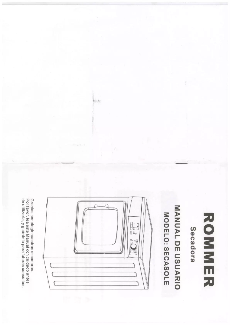 Image de la première page du manuel de l'appareil SECASOLE
