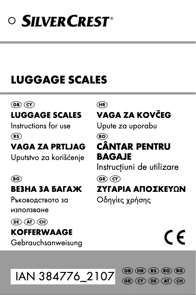 Page 1 de la notice Manuel utilisateur SilverCrest IAN 384776