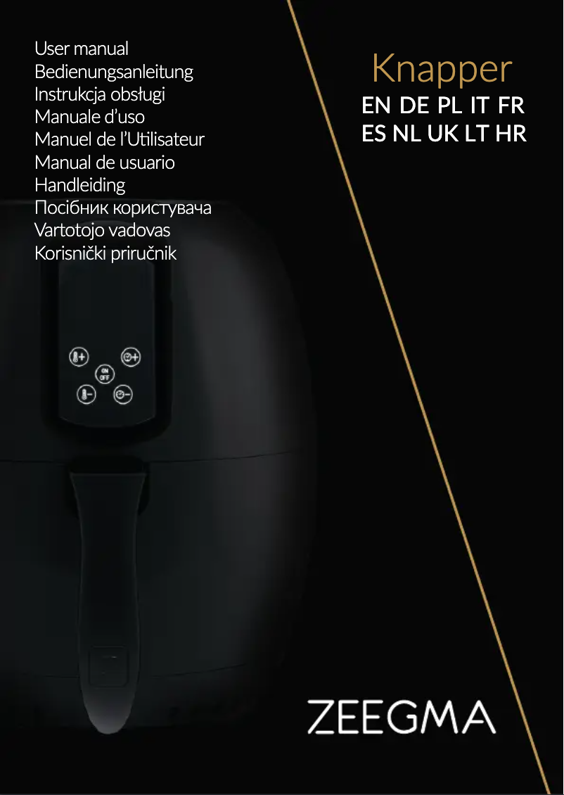 Page 1 de la notice Manuel utilisateur Zeegma Knapper