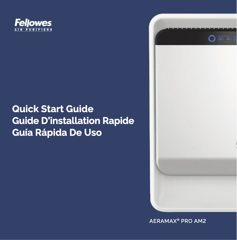 Page n°1 - Guide de démarrage rapide Fellowes AeraMax Pro AM2