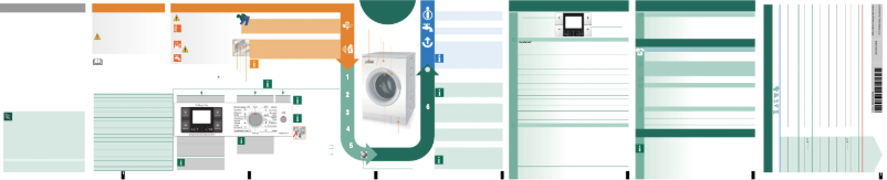 Page 1 de la notice Manuel utilisateur Bosch WAS 2876 B