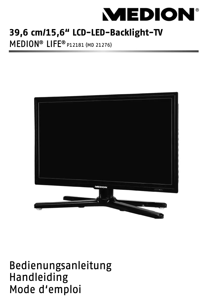 Page n°1 - Manuel utilisateur Medion LIFE P12181 (MD 21276)