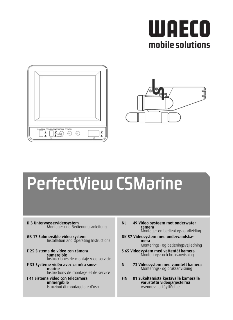 Image de la première page du manuel de l'appareil CF IC80