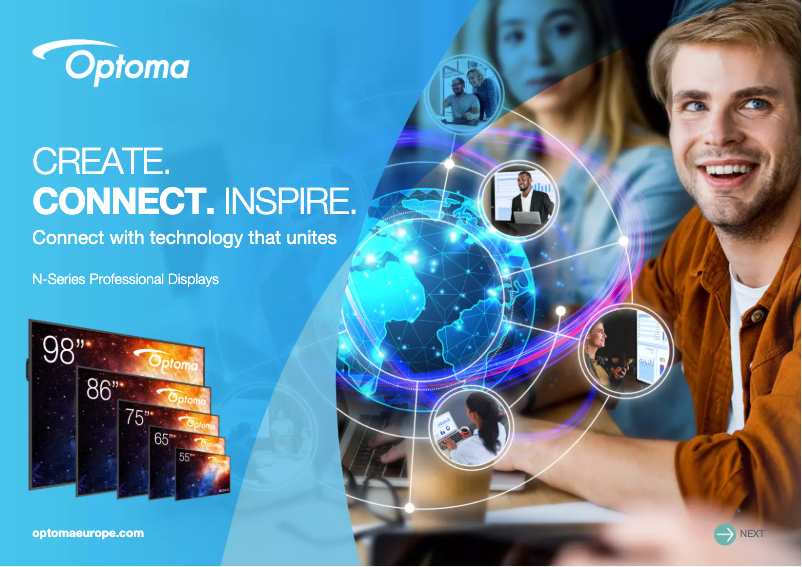 Page 1 de la notice Brochure Optoma N3981K