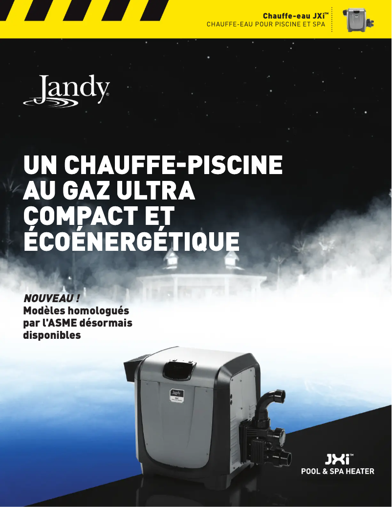 Page 1 de la notice Brochure JANDY JXi260