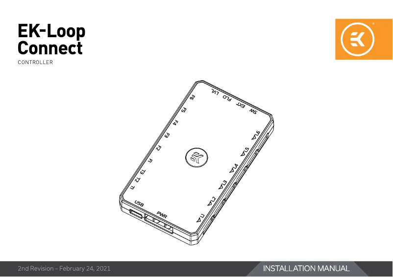 Image de la première page du manuel de l'appareil Loop Connect