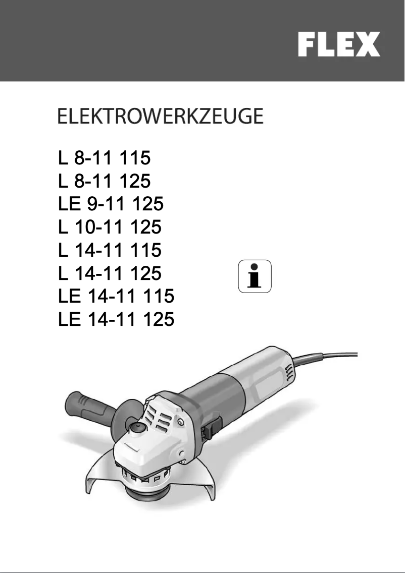 Página 1 del manual Manual de usuario Flex L 10-11 125