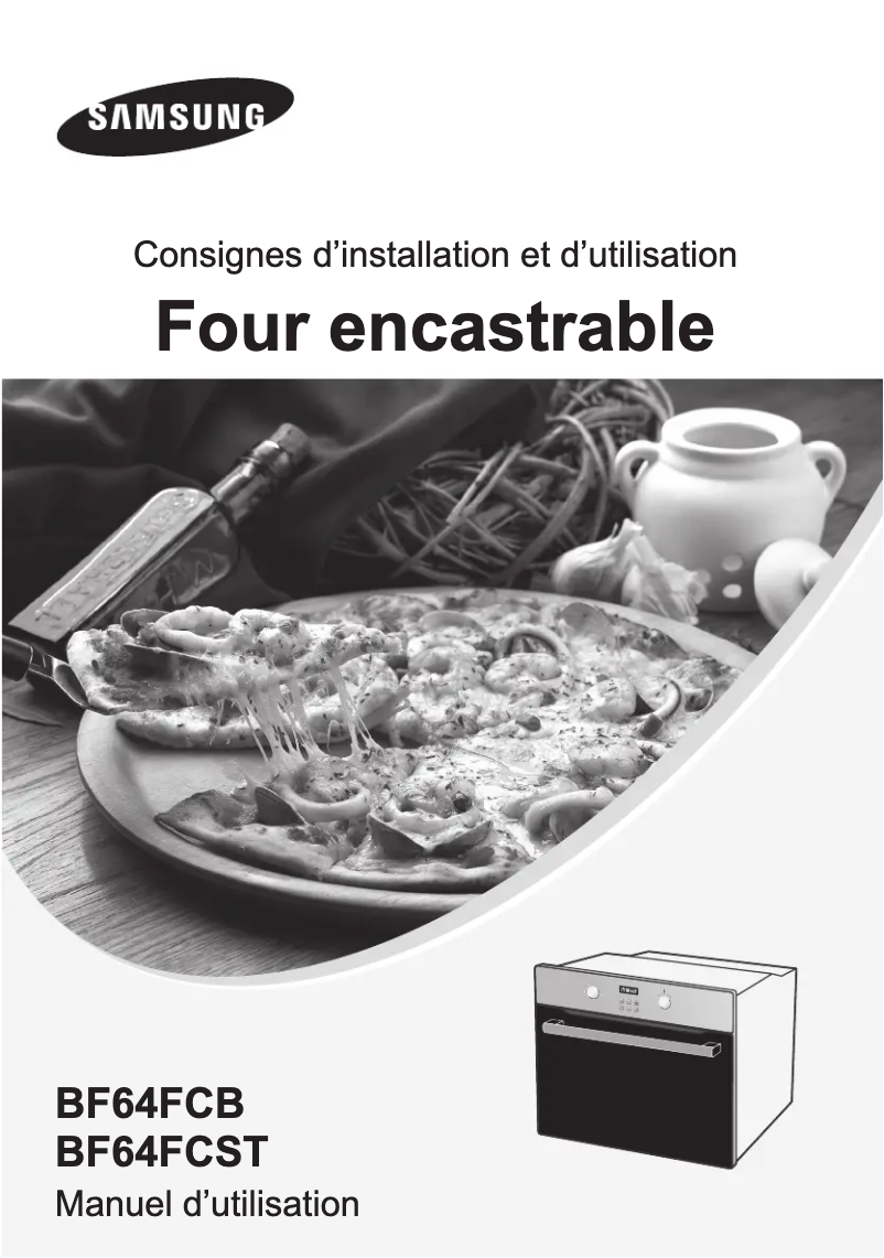 Page 1 de la notice Manuel utilisateur Samsung BF64FCST