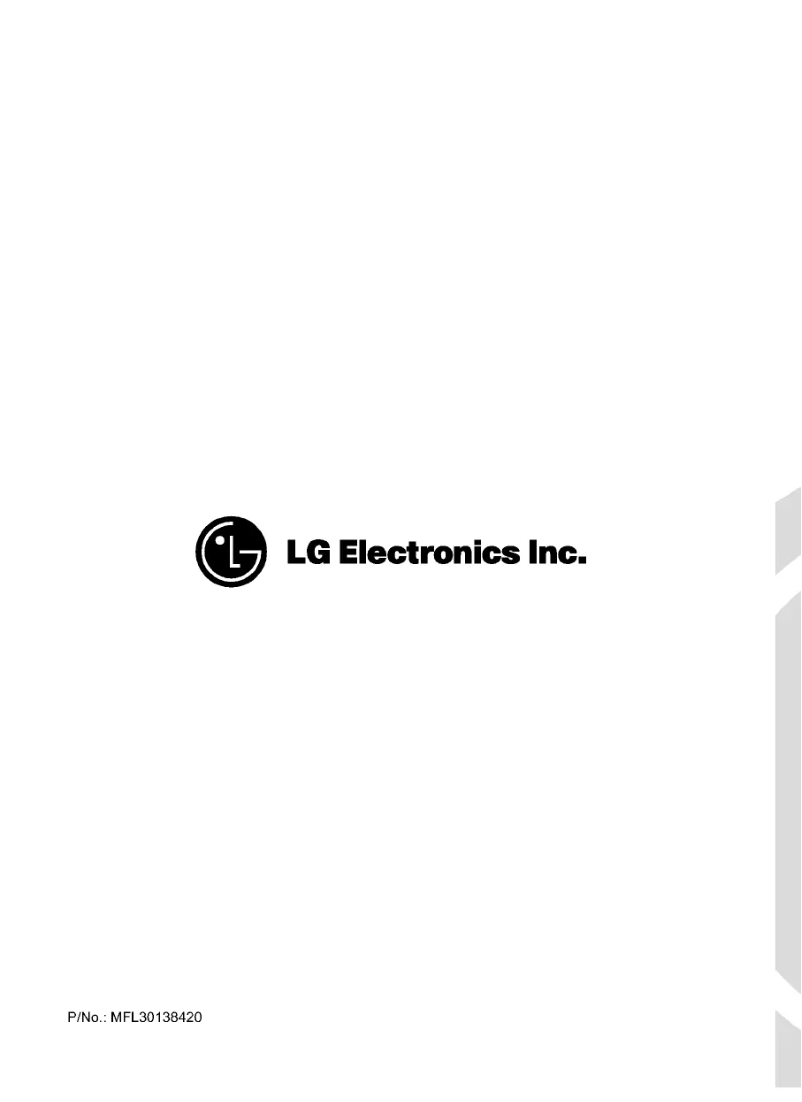 Page 1 de la notice Manuel utilisateur LG WD1457RD